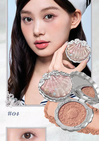 Velvet Silk Satin Powder Blush for a Radiant Face Glow