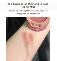 Tri-Color Stackable Eyeshadow Palette for Effortless Eye Makeup