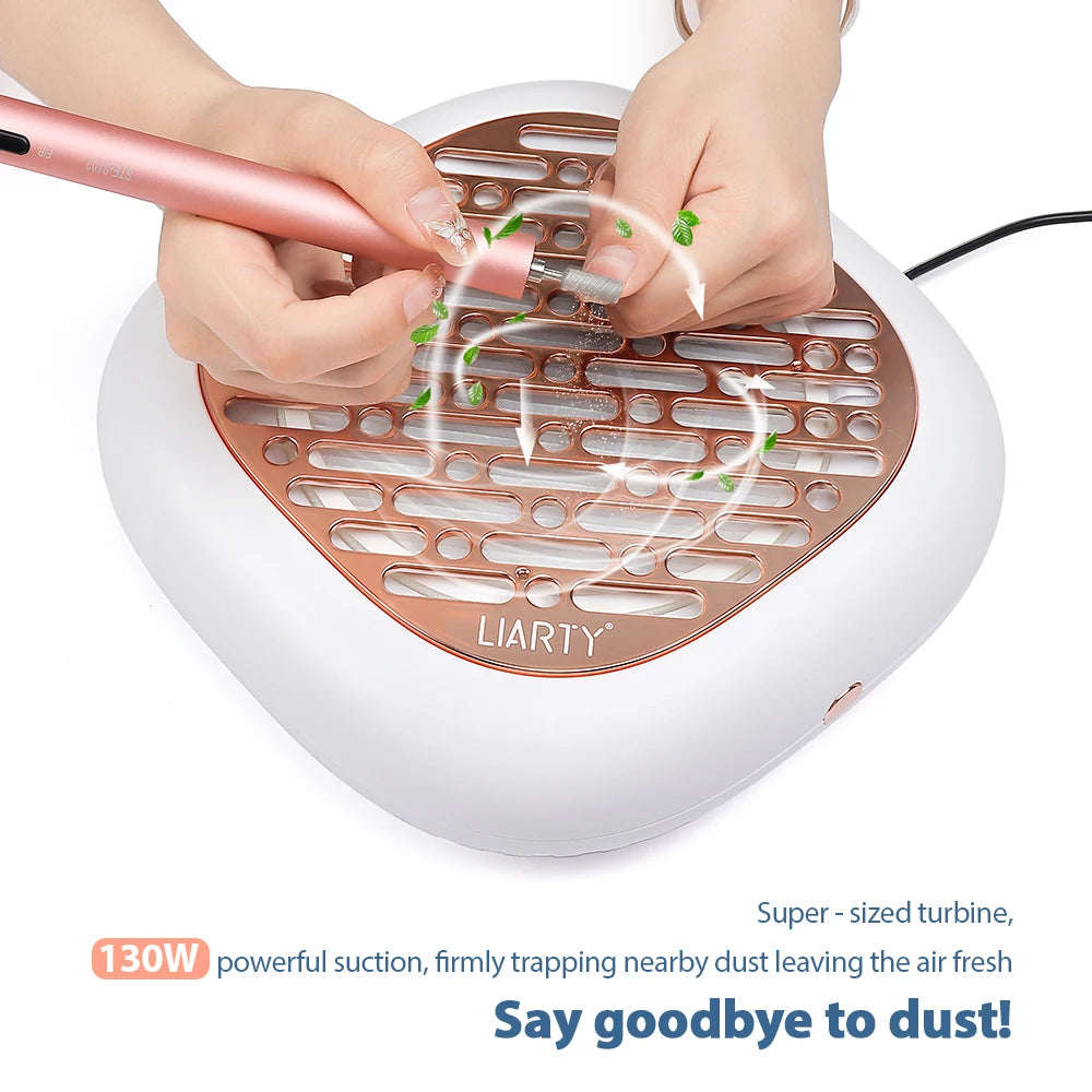 130W High-Power Brushless Nail Dust Collector - 3