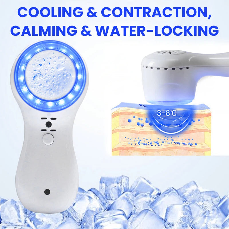 Cold Hammer Facial Cryotherapy & Blue Light Skin Rejuvenation Tool - 5