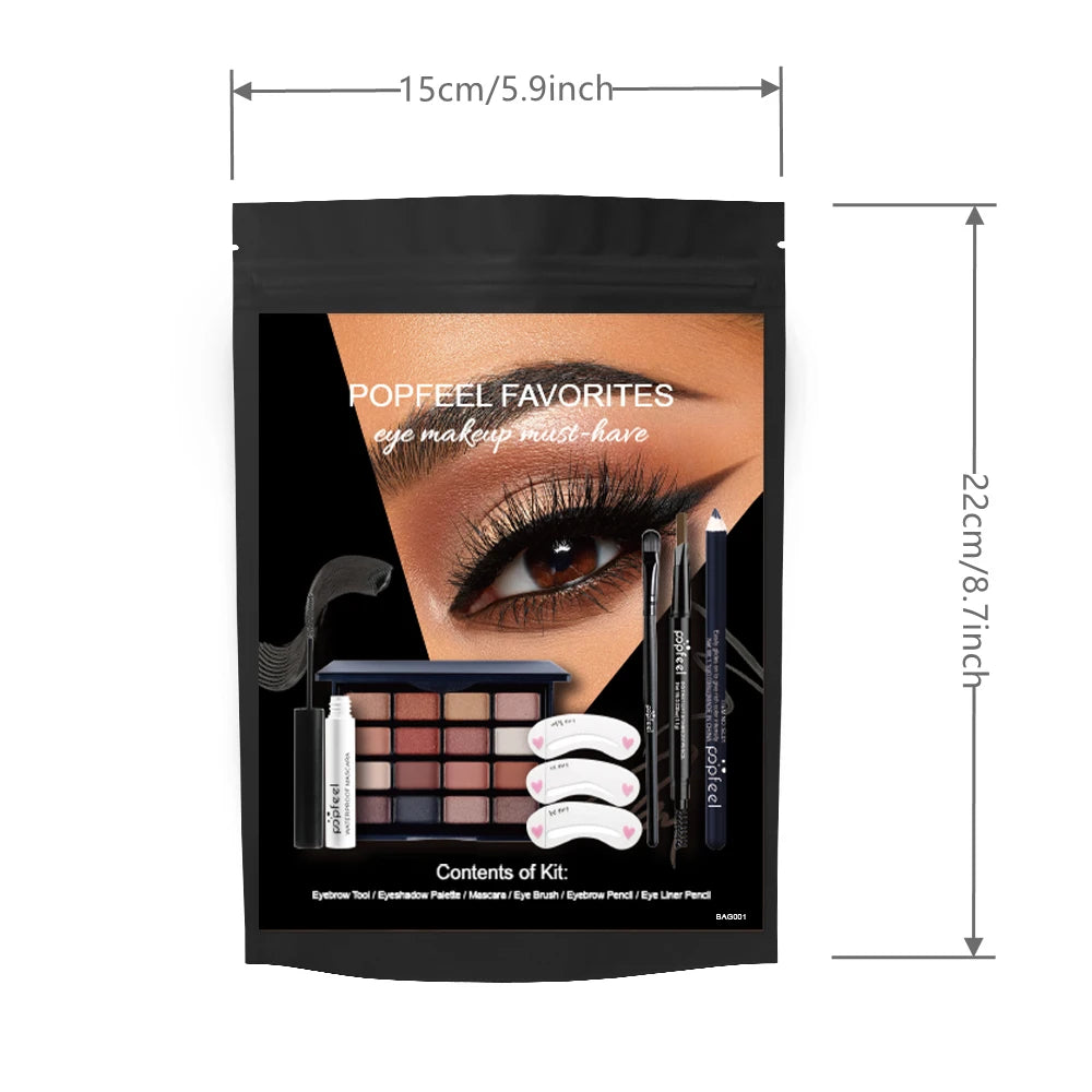 All-in-One Professional Eye Makeup Travel Kit - 2