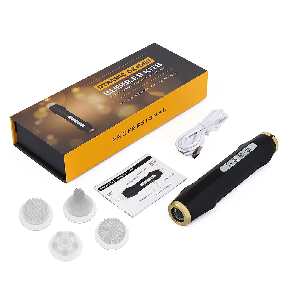 7-Color LED Oxygen Facial Rejuvenation Wand - 25
