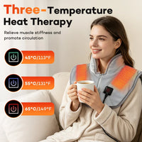 Electric Heated Shoulder and Neck Relief Shawl