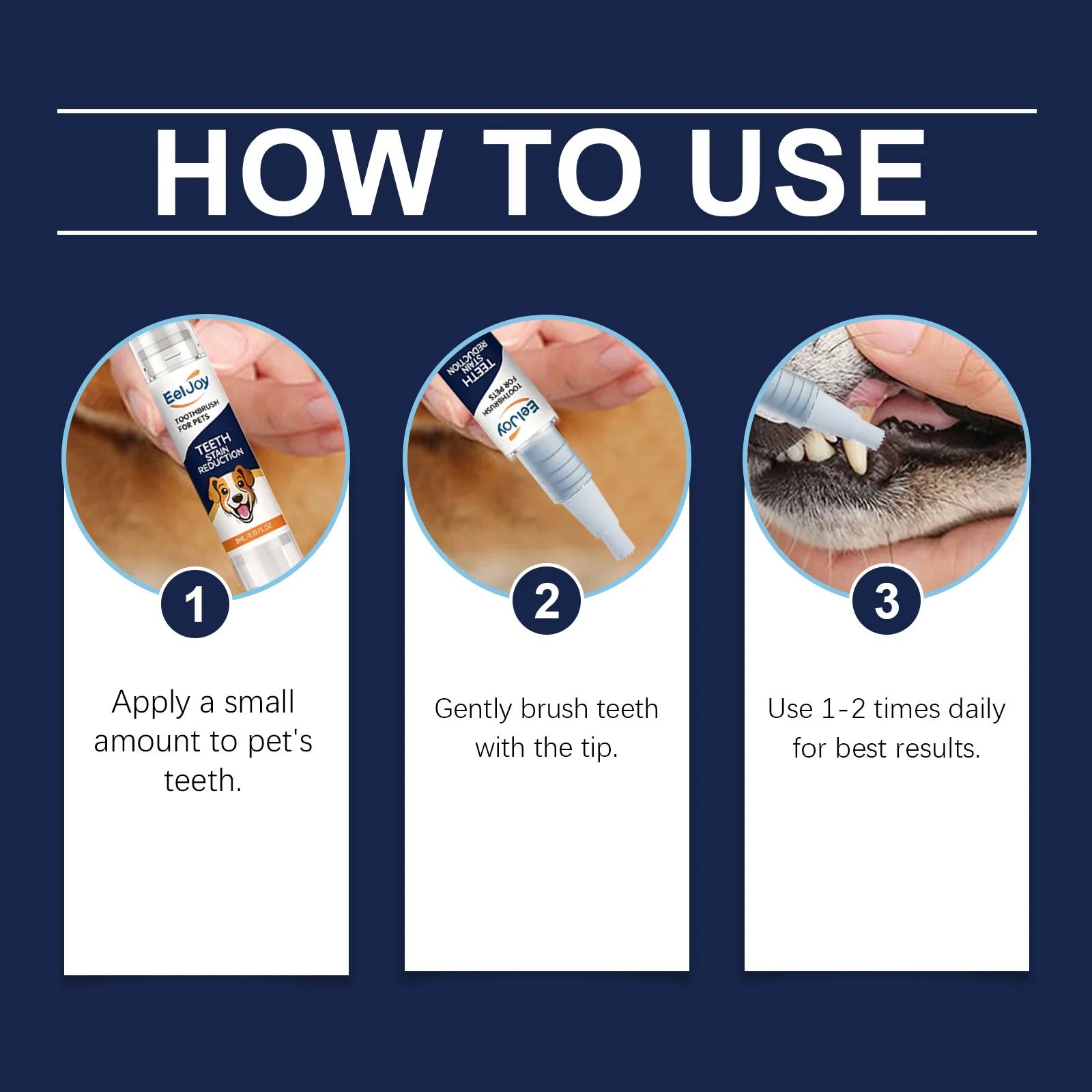 Pet Teeth Whitening & Plaque Cleaning Pen - 15
