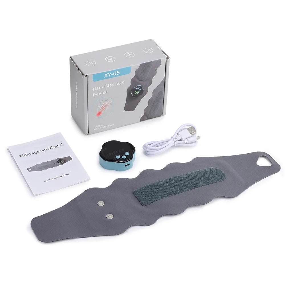 Electric EMS Wrist Massager for Pain Relief and Fatigue - 16