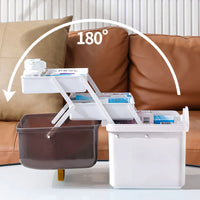 3-Layer Portable Family First Aid Storage Box