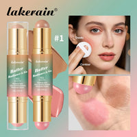 Dual-Ended Cream Blush and Bronzer Stick