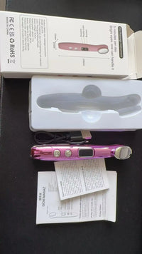 Heated Eye Massage Wand for Dark Circles and Puffiness