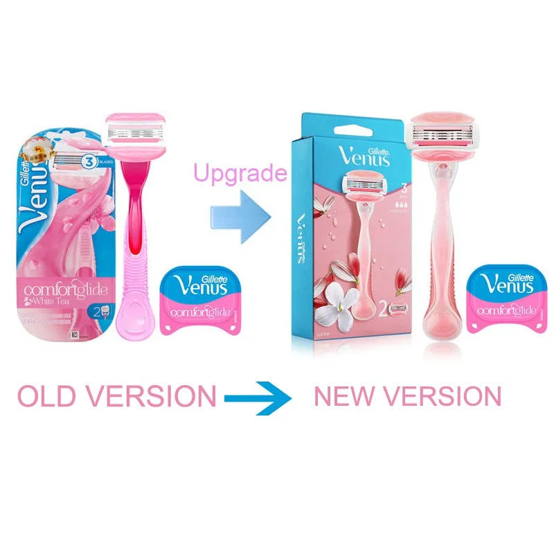 Smooth Glide Women’s Shaving Razor with Moisturizing Gel Bars - 6