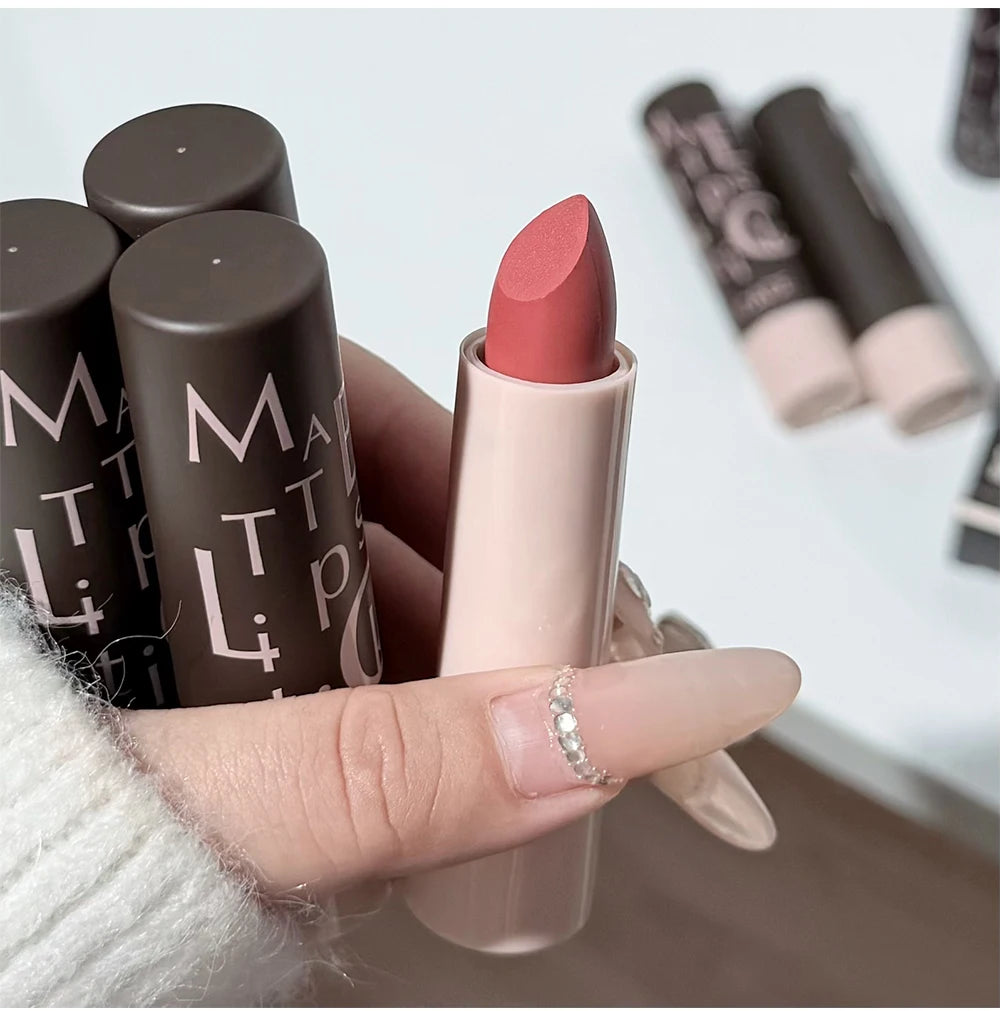 Long-Lasting Waterproof Matte Lipstick - 3