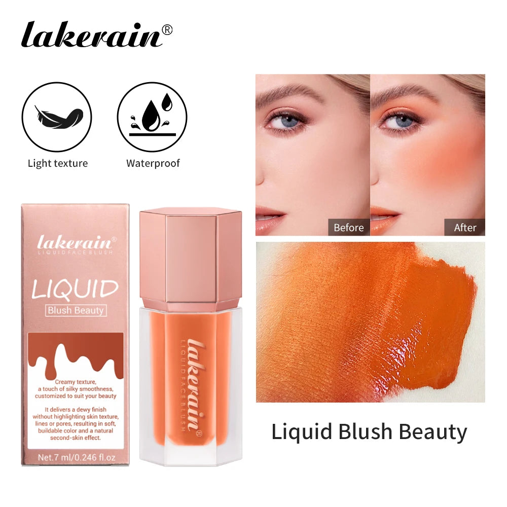 Long-Lasting Waterproof Liquid Matte Blush - 2