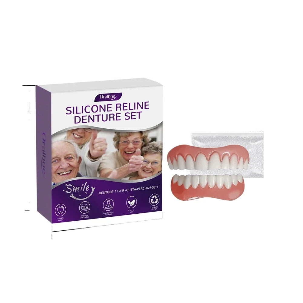 Comfort Fit Silicone Denture Reline Kit - 6