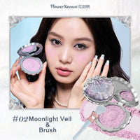 Silk Satin Powder Blush in Seashell Compact