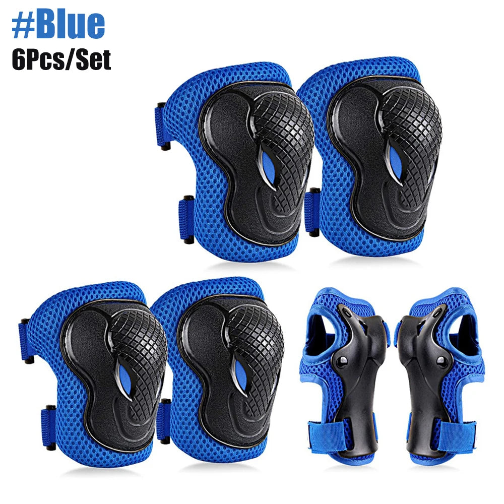 6-Piece Kids Protective Gear Set for Skating and Cycling - 17