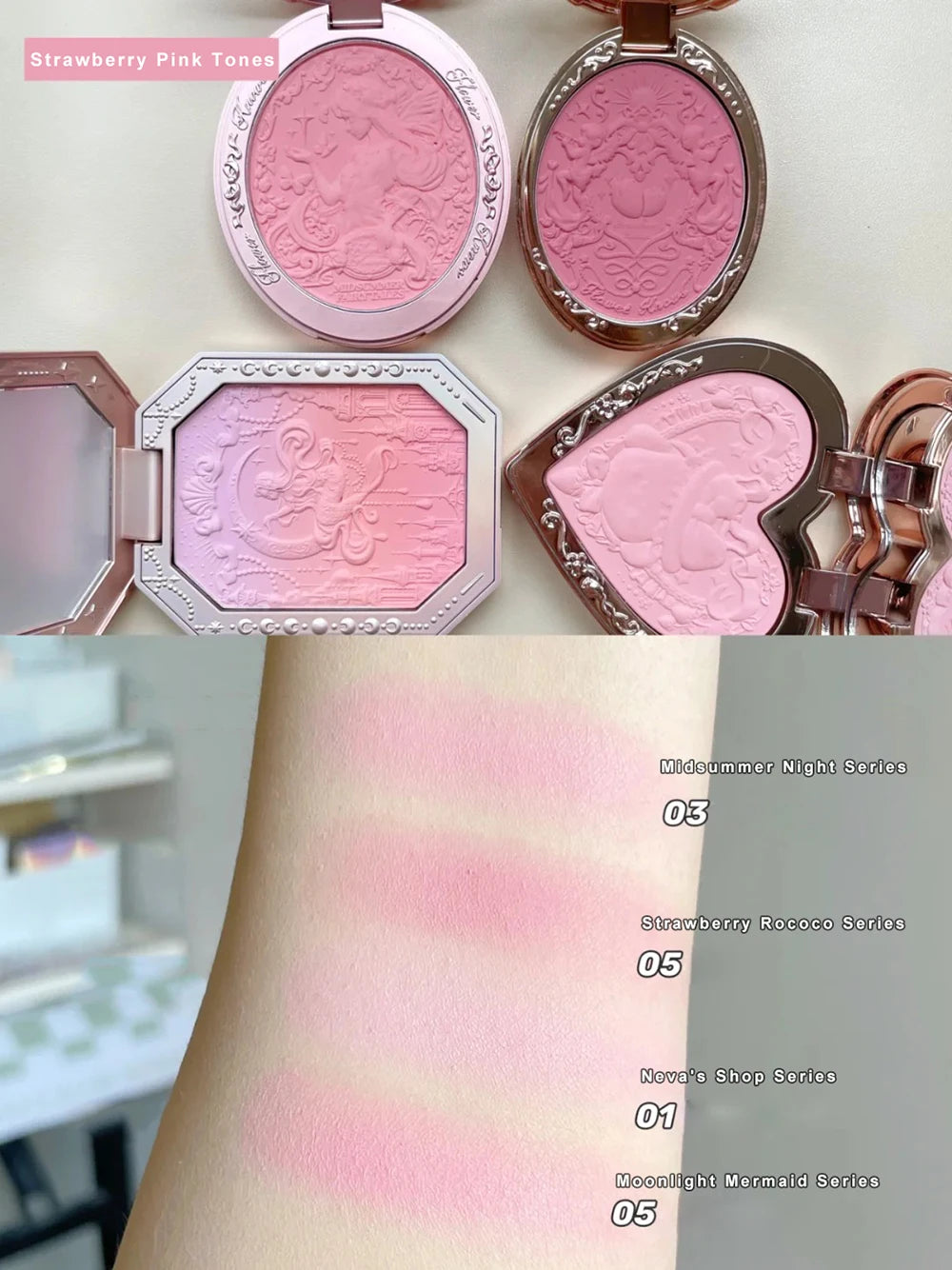 Long-Lasting Matte Powder Blush for Natural Cheek Color - 5