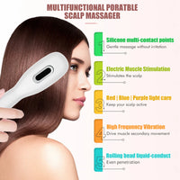 Electric Scalp Massager & Hair Growth Oil Applicator