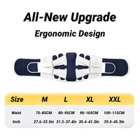 Adjustable Lumbar Support Belt for Lower Back Pain Relief