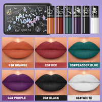 6-Piece Waterproof Velvet Matte Liquid Lipstick Set