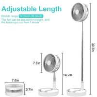 Adjustable Foldable Portable Desk Cooling Fan