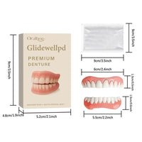 Temporary Silicone Cosmetic Dentures for Instant Smile Restoration