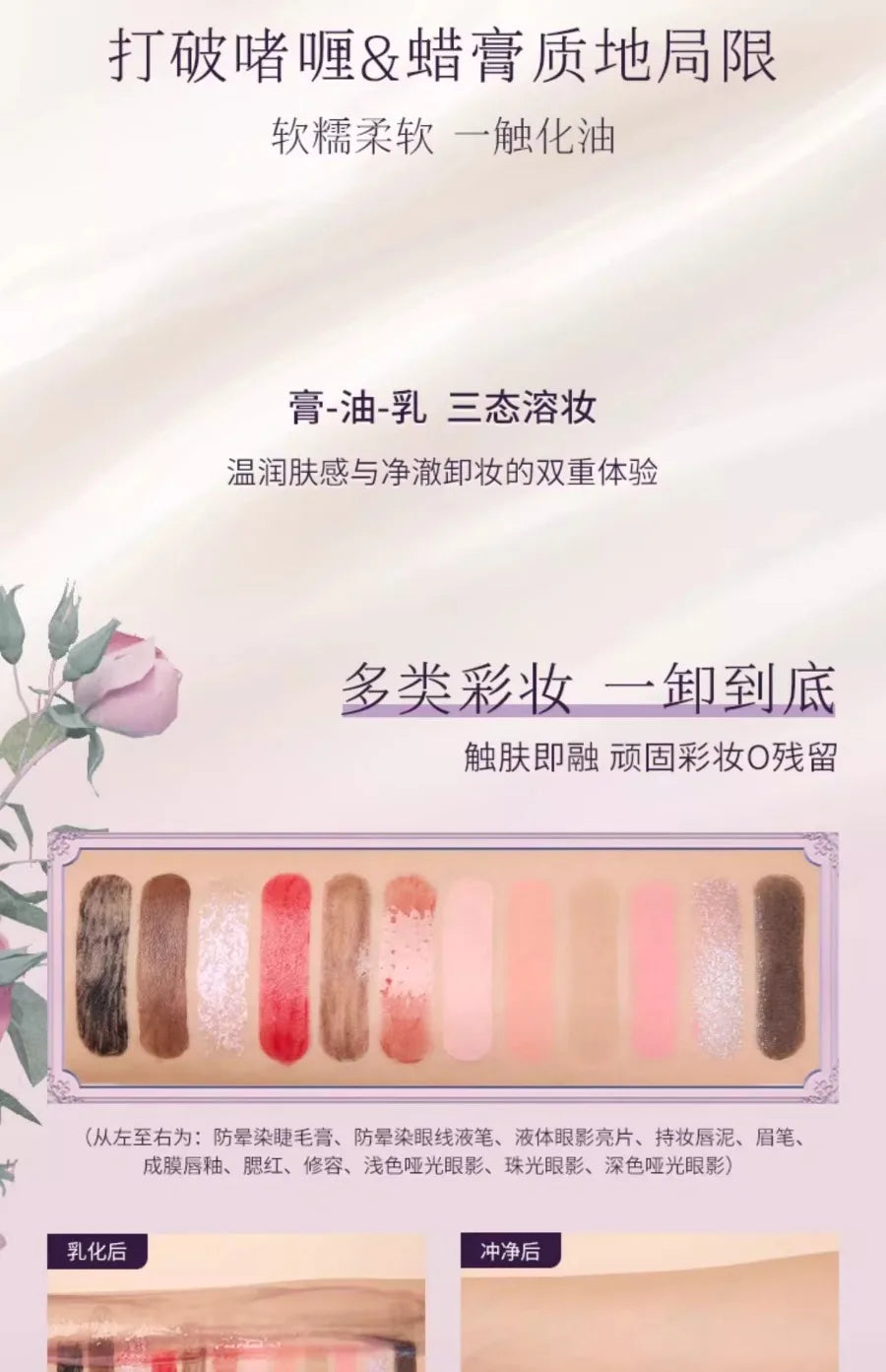 Gentle Makeup Cleansing Balm for Face, Eyes and Lips - 20