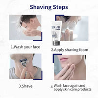 Anti-Irritation Sensitive Skin Shaving Razor Set