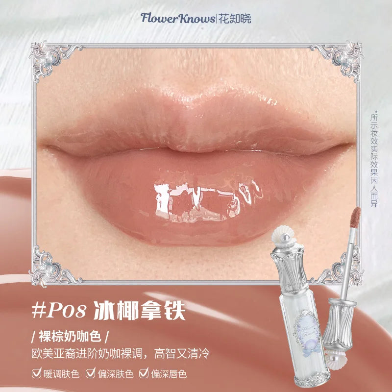Moisturizing Pearl Lip Essence for Hydrated Glowy Lips - 45