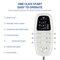 Electric Lumbar Traction Massager for Lower Back Pain Relief