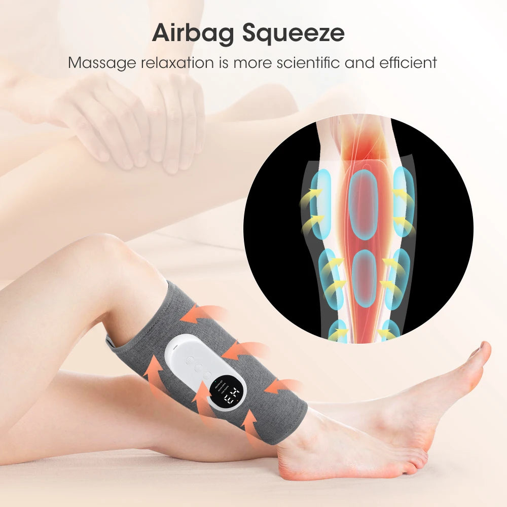 Wireless Heated Calf Massager for Pain Relief - 3