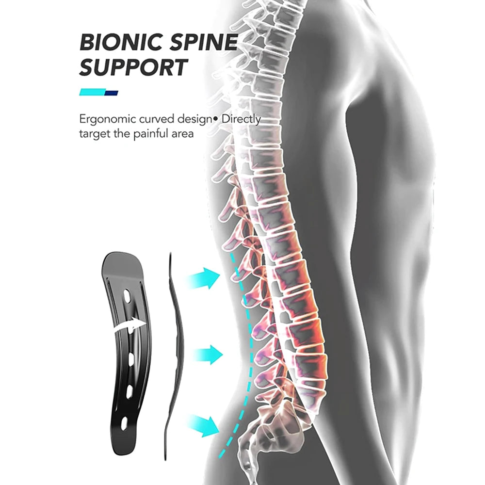 Ergonomic Lumbar Support Brace for Back Pain Relief - 5