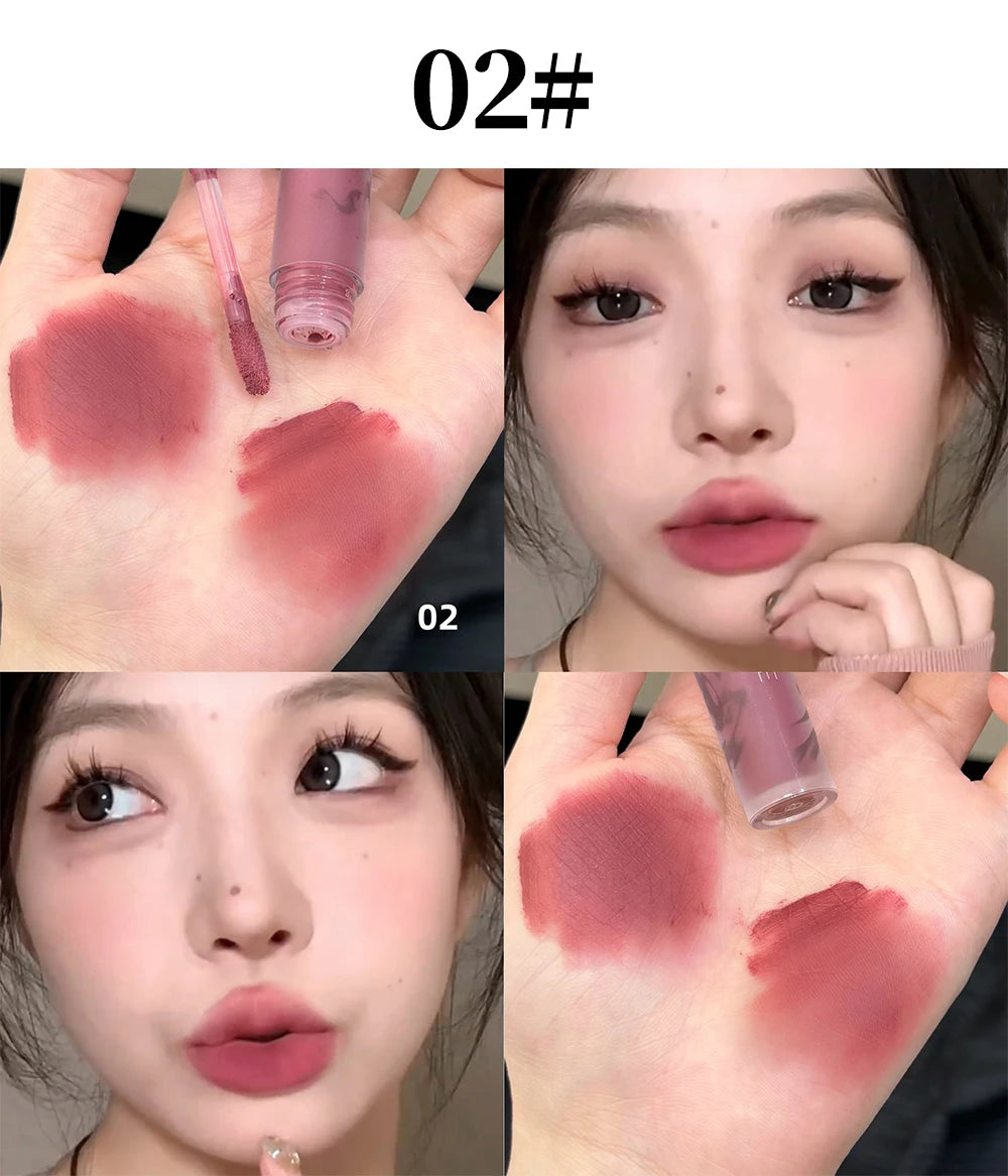 Matte Velvet Liquid Lipstick Long-Lasting Waterproof Lip Stain - 17