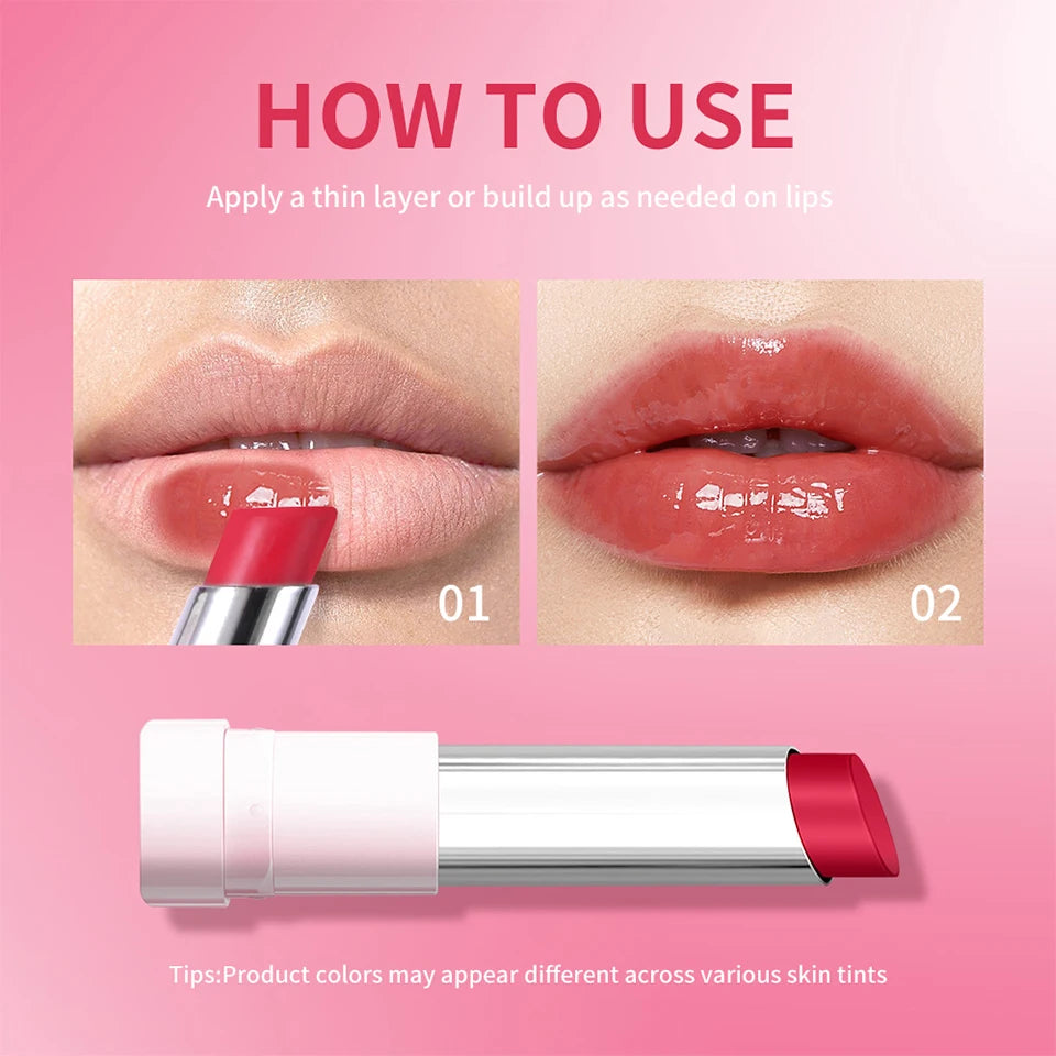 Moisturizing Glow Lip Oil Balm for Smooth Hydrated Lips - 15