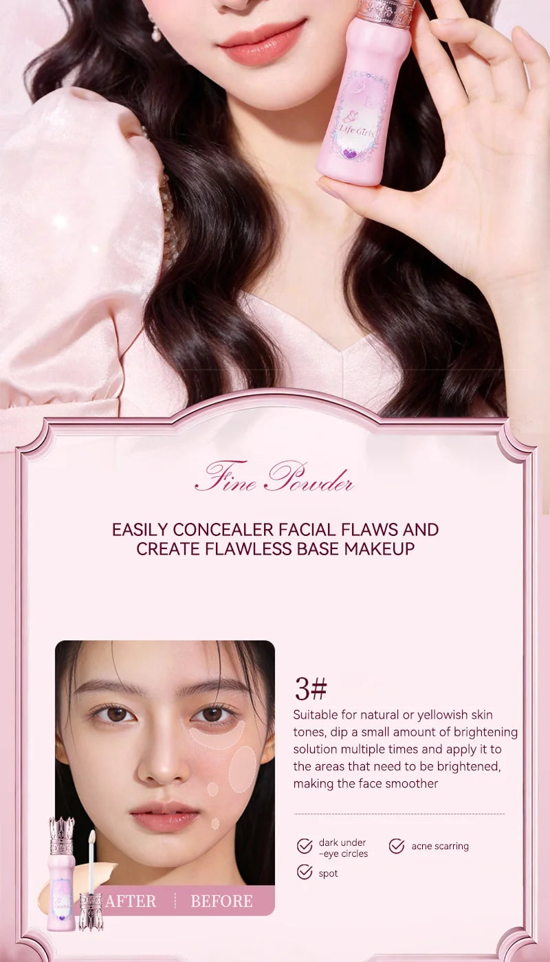 Brightening Face Concealer for Flawless Natural Makeup - 14