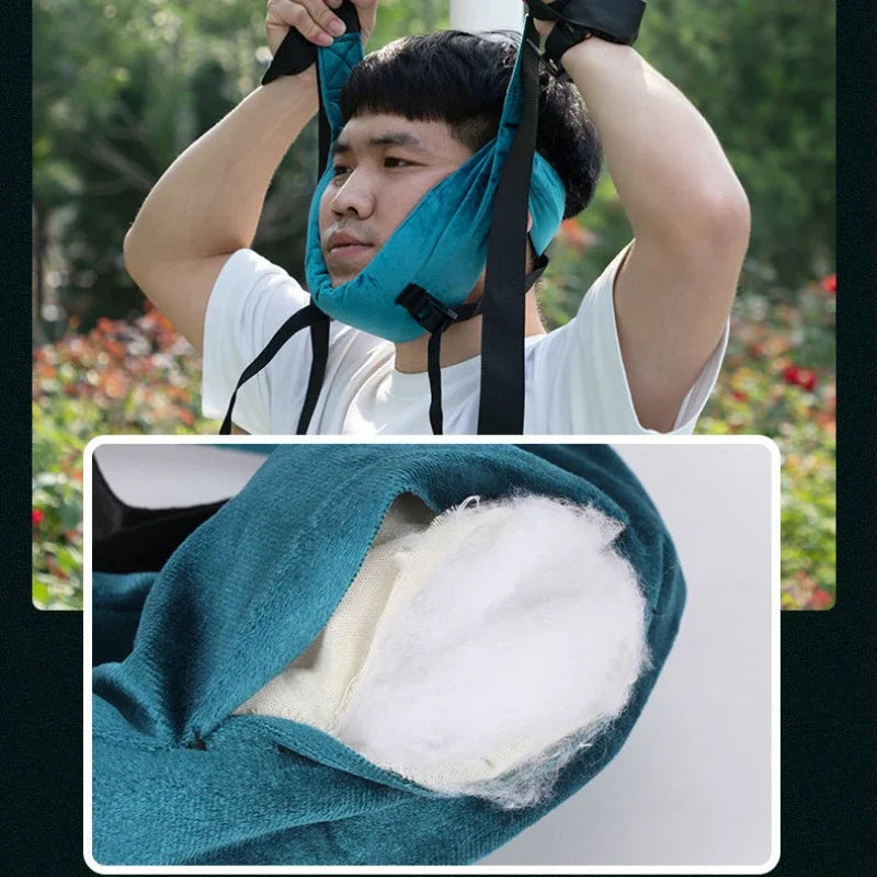 Adjustable Cervical Neck Traction Stretcher Belt - 4