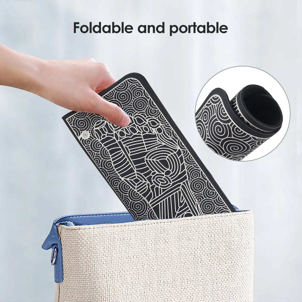 Electric EMS Foot Massage Pad with Remote - 6