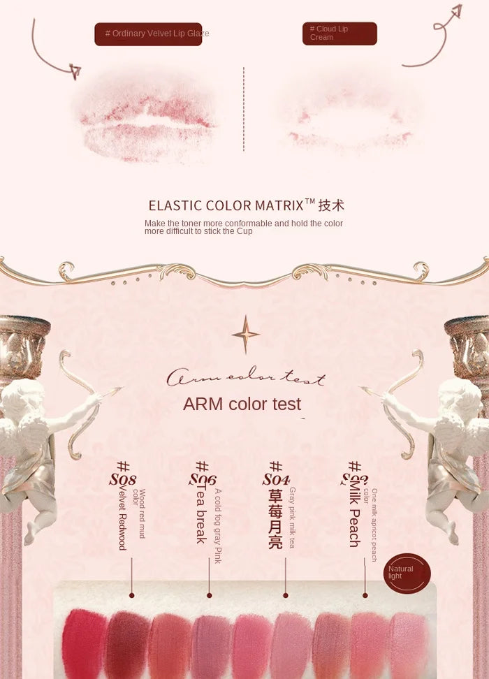 Long-Lasting Matte Cloud Liquid Lipstick - 13