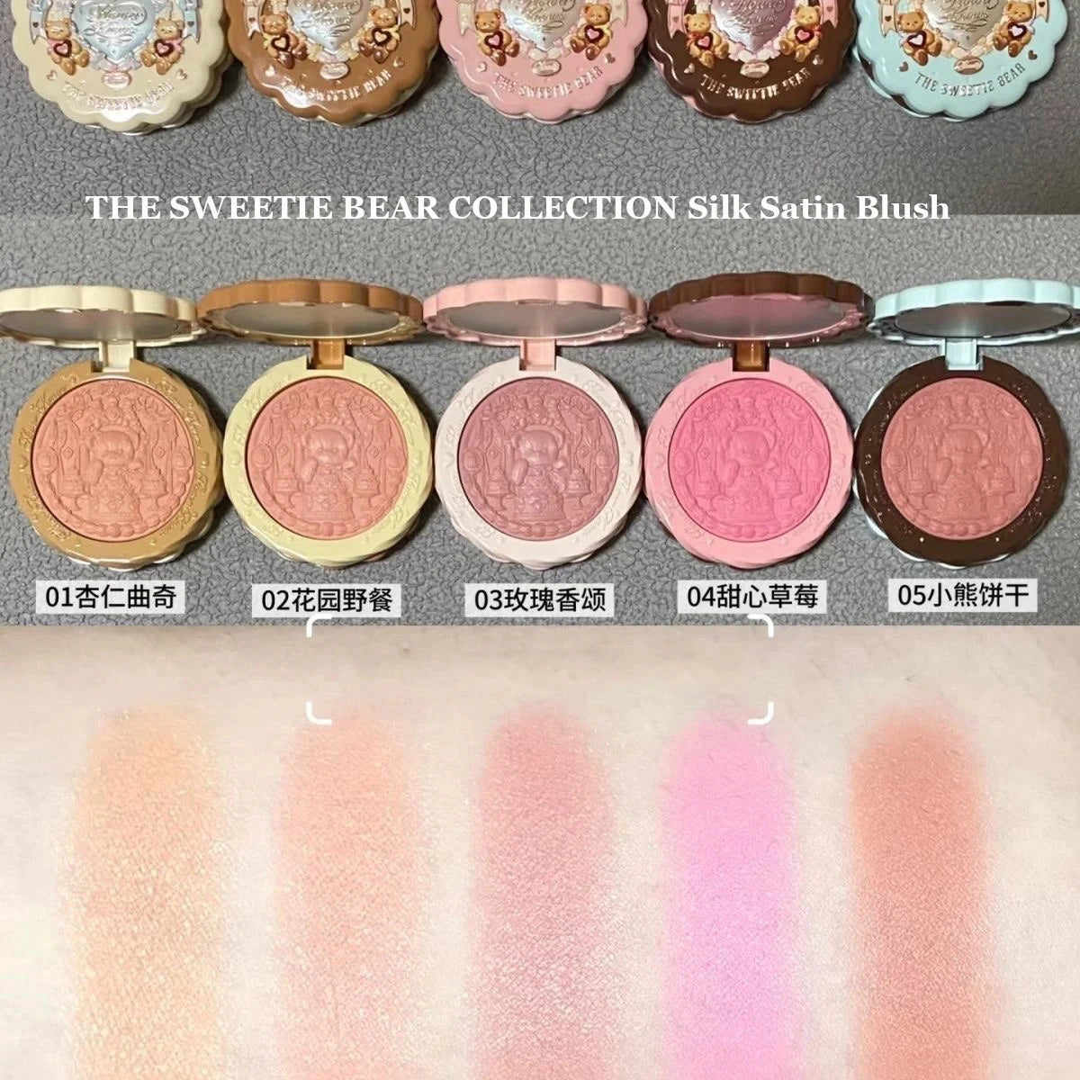 Matte Gradient Face Powder Blush - 6