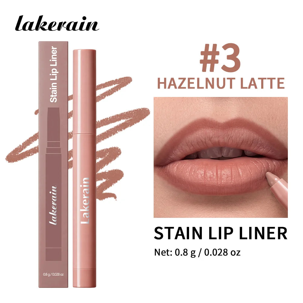 Waterproof Matte Lip Liner Pencil for Long-Lasting Definition - 24