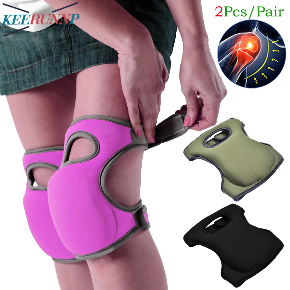Comfortable Non-Slip Knee Pads for Gardening and Home Repairs