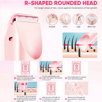 2-in-1 Waterproof Electric Bikini and Body Trimmer