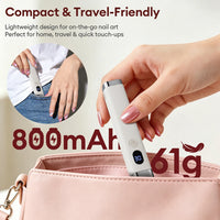 Portable 2-in-1 Magnetic UV LED Nail Curing Lamp