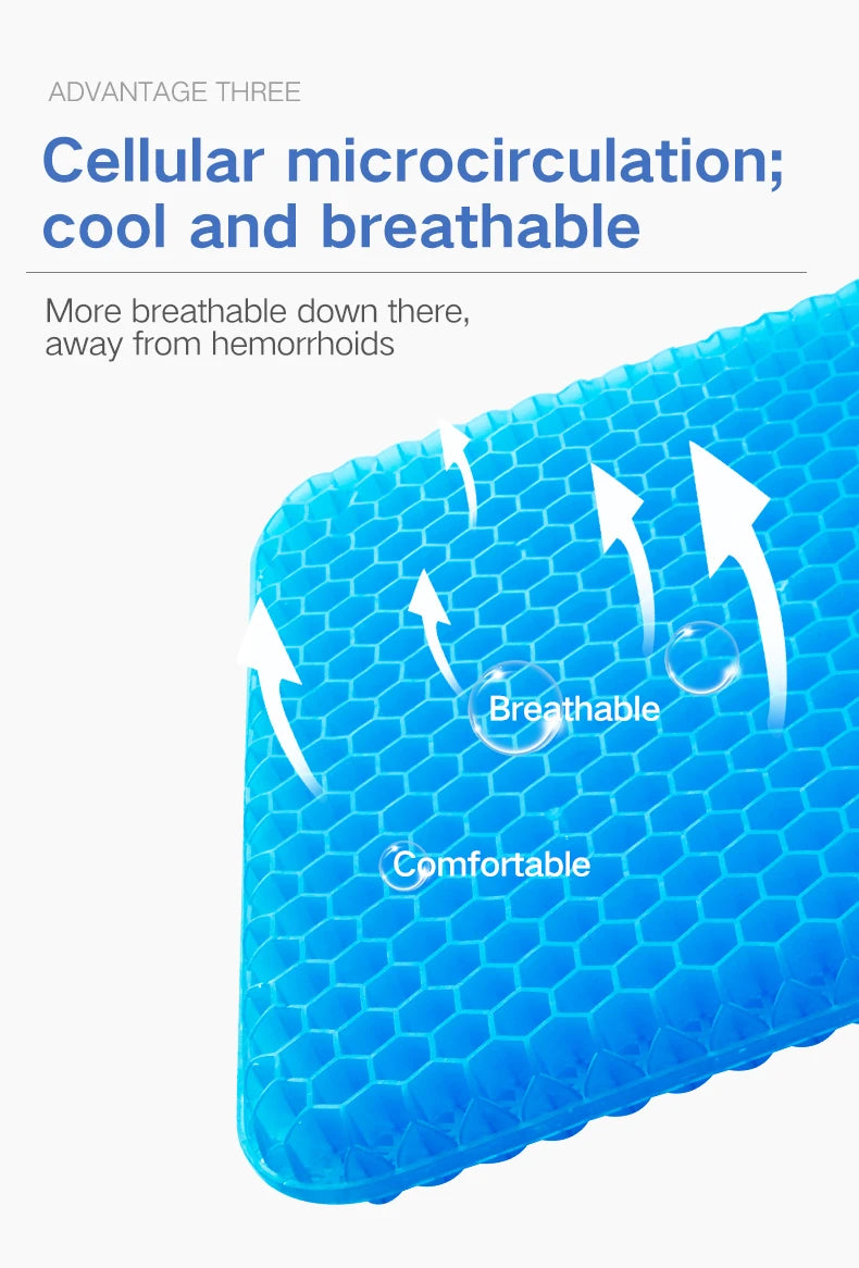 Cooling Gel Seat Cushion for Driving and Office - 14