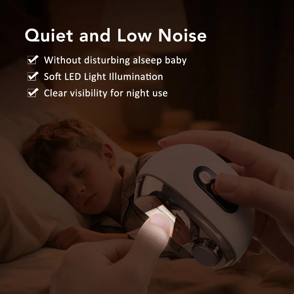 Automatic Electric Nail Clipper and Trimmer for All Ages - 10