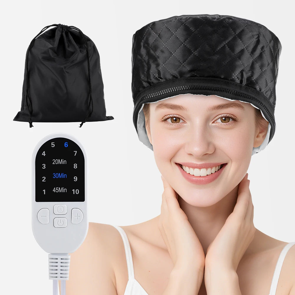 Electric Hair Steamer Cap for Deep Conditioning & Hair SPA - 2