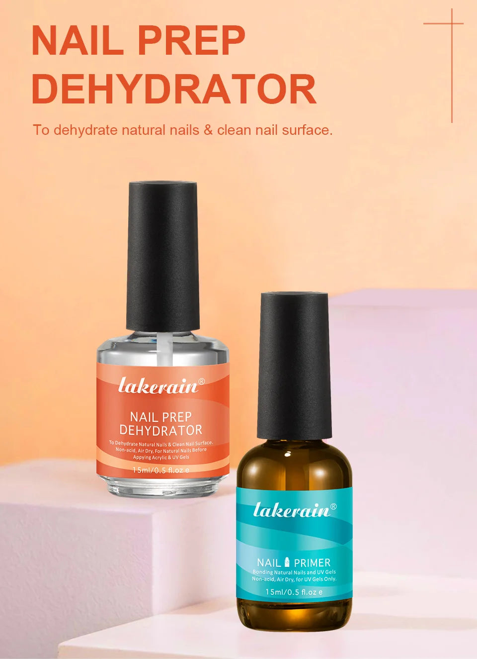 Professional Nail Prep Dehydrator and Primer Set - 7