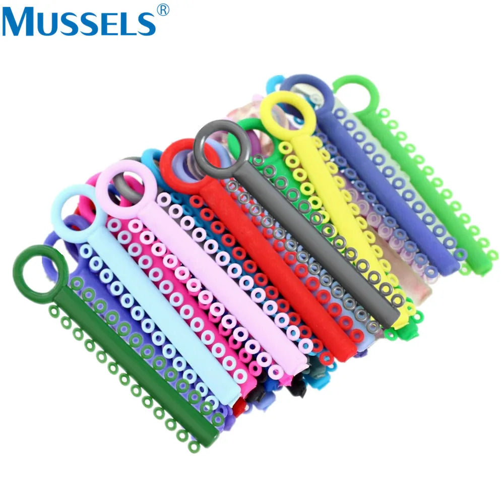 Orthodontic Elastic Ligature Ties for Dental Braces - 4