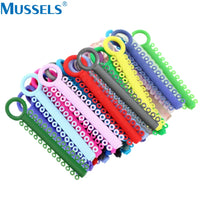 Orthodontic Elastic Ligature Ties for Dental Braces