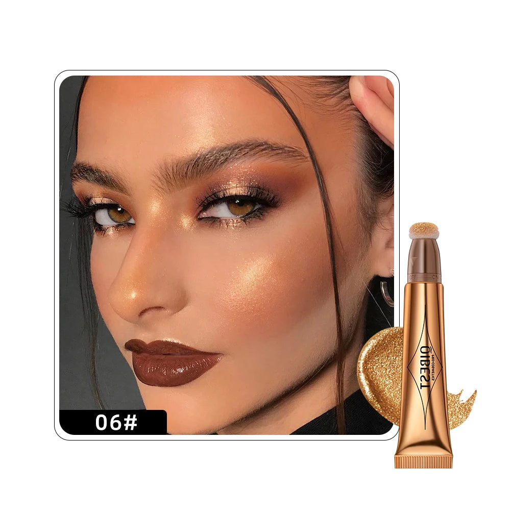 Liquid Contour, Blush and Highlighter Wand with Cushion Applicator - 28