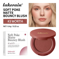 Matte Bouncy Cream-to-Powder Blush for Natural Glow