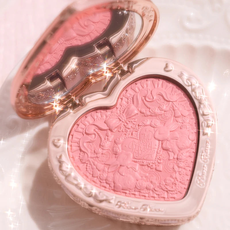 Long-Lasting Matte Embossed Face Blush Powder - 4